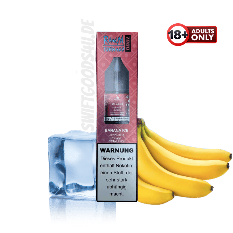 Fumot RandM Tornado 7000 Liquid Banana Ice - günstig kaufen bei SwiftGoods4u