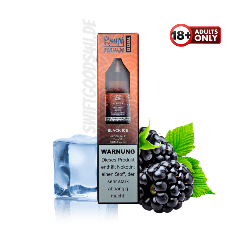 Fumot RandM Tornado 7000 Liquid Black Ice - günstig kaufen bei SwiftGoods4u