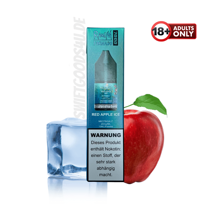 Fumot RandM Tornado 7000 Liquid Red Apple Ice - günstig kaufen bei SwiftGoods4u