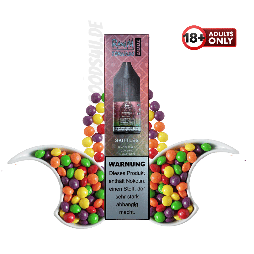 randm tornado 7000 skittles Fumot RandM Tornado 7000 Liquid Skittles