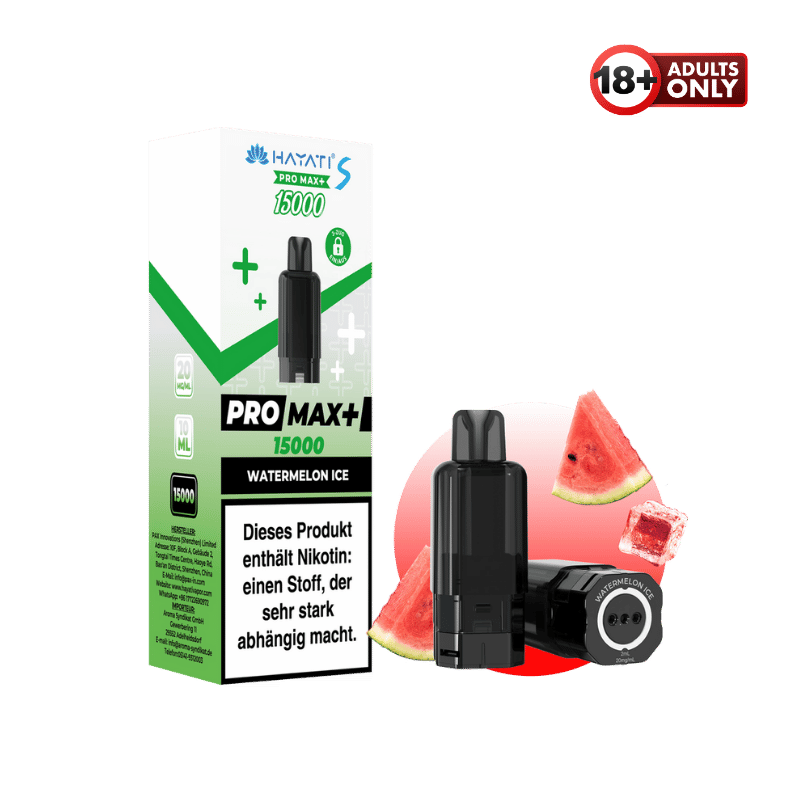 Hayati Pro Max+ 15000 Pod Watermelon Ice - günstig kaufen bei SwiftGoods4u