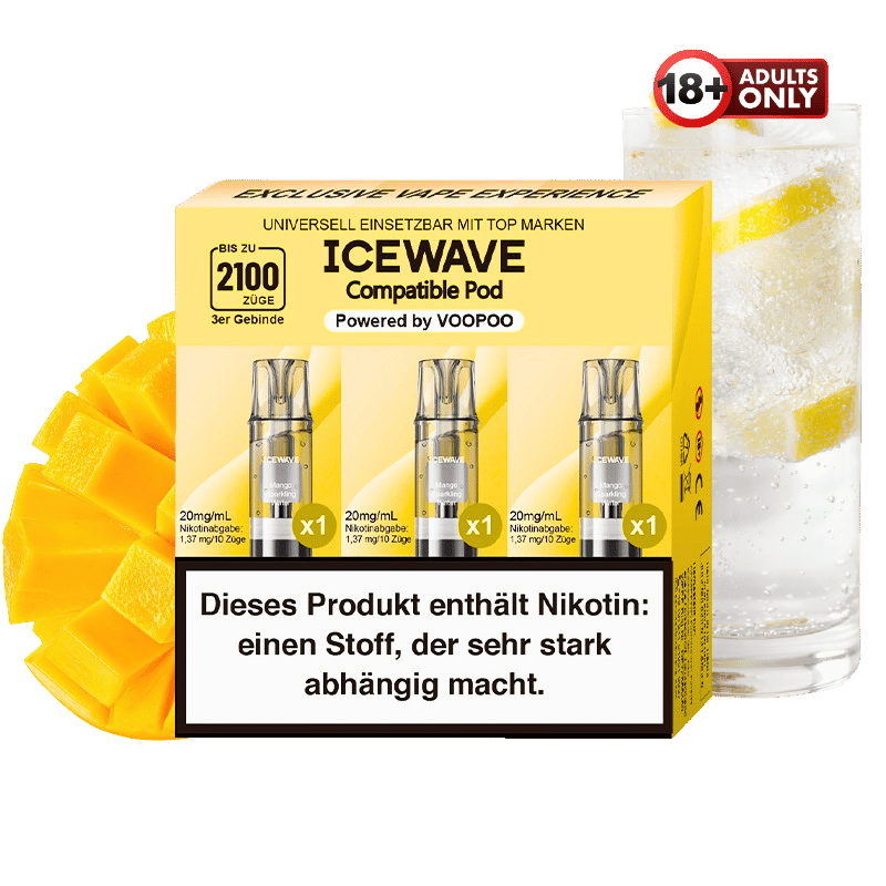 Icewave Pods Mango Sparkling Water - günstig kaufen bei SwiftGoods4u