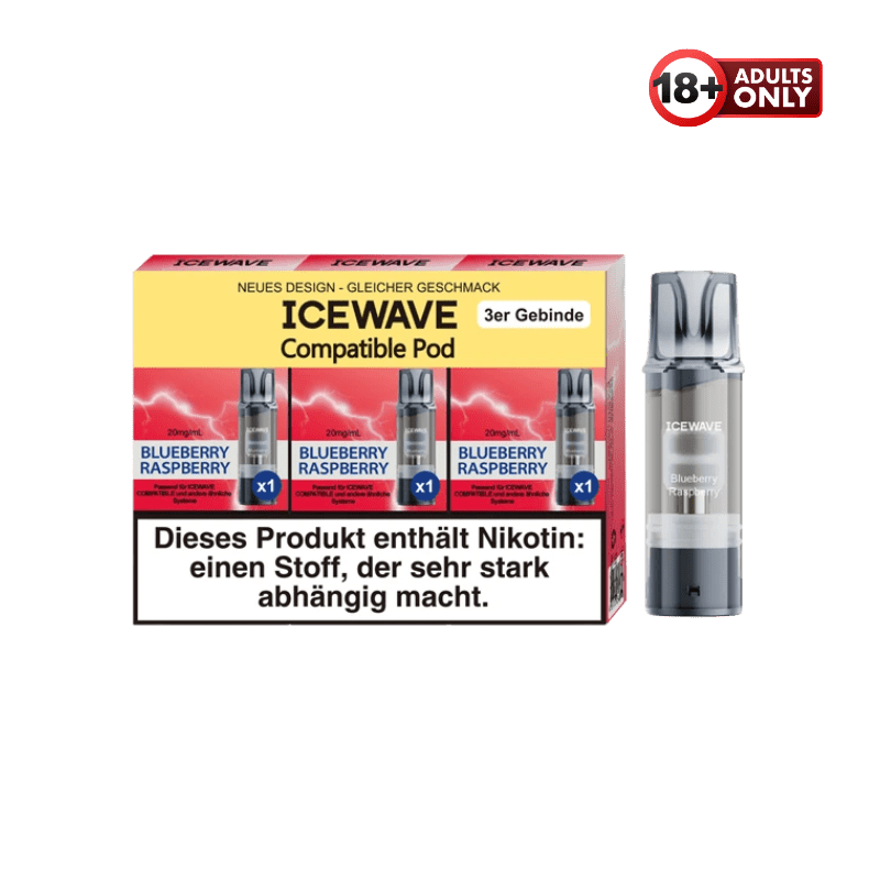 Icewave Pods Blueberry Raspberry - günstig kaufen bei SwiftGoods4u