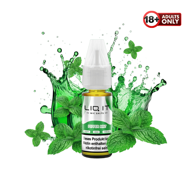 LIQ IT Liquid Pepper Mint Nikotinfrei - günstig kaufen bei SwiftGoods4u
