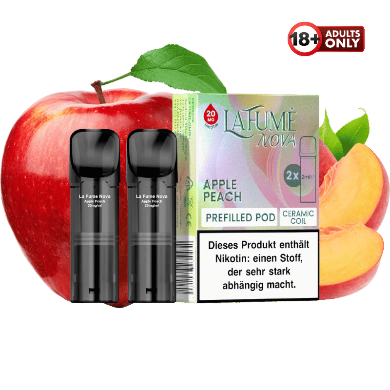La Fume Nova Pods Apple Peach - günstig kaufen bei SwiftGoods4u