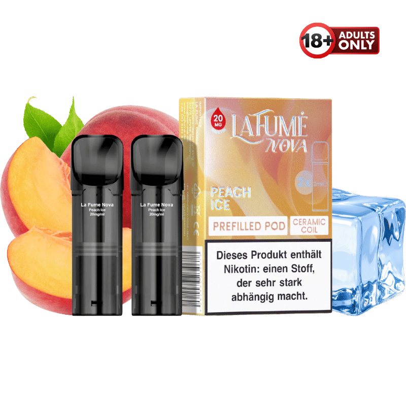 La Fume Nova Pods Peach Ice