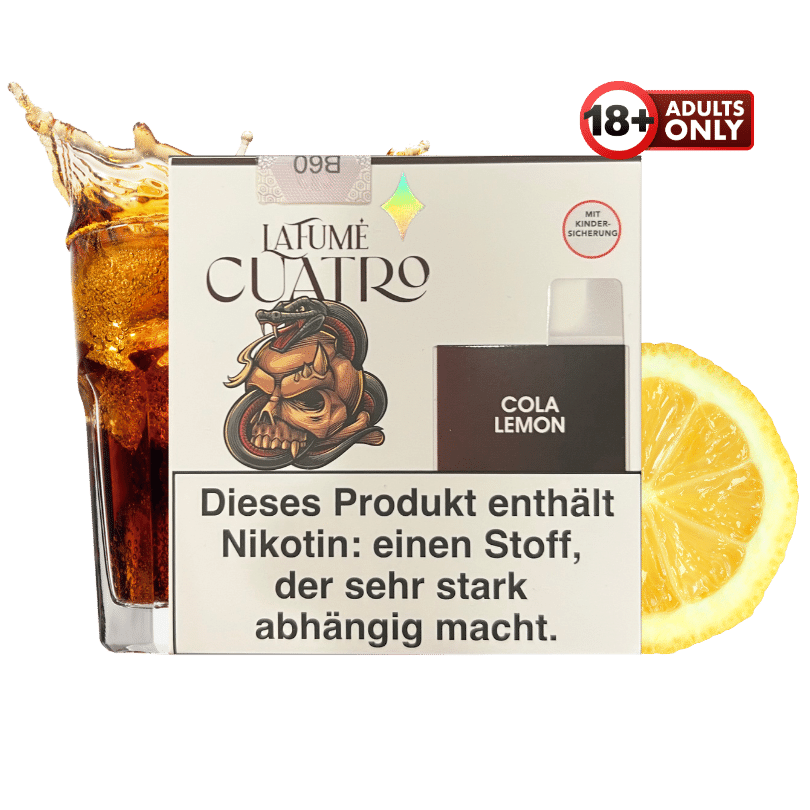 La Fume Cuatro Cola Lemon - günstig kaufen bei SwiftGoods4u
