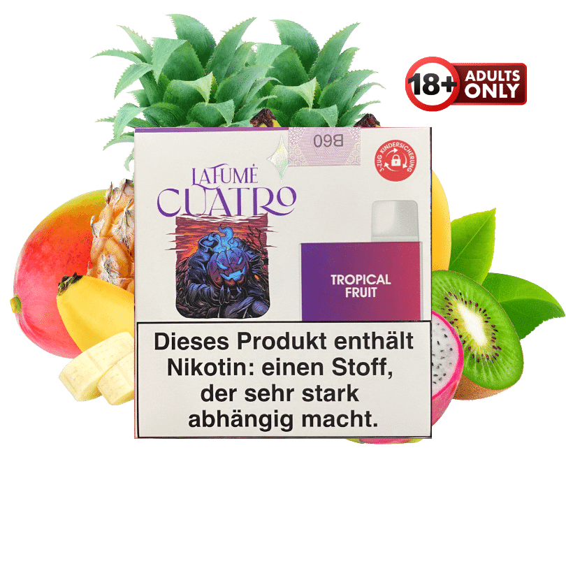 La Fume Cuatro Tropical Fruit - günstig kaufen bei SwiftGoods4u