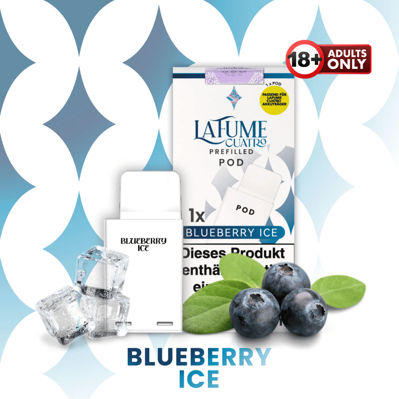 La Fume Cuatro Pod Blueberry Ice - günstig kaufen bei SwiftGoods4u