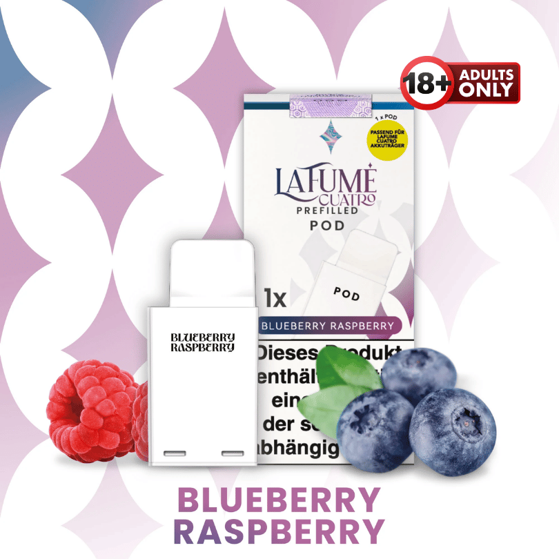 La Fume Cuatro Pod Blueberry Raspberry - günstig kaufen bei SwiftGoods4u