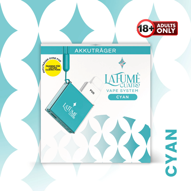 La Fume Cuatro Pod Akkuträger Cyan - günstig kaufen bei SwiftGoods4u