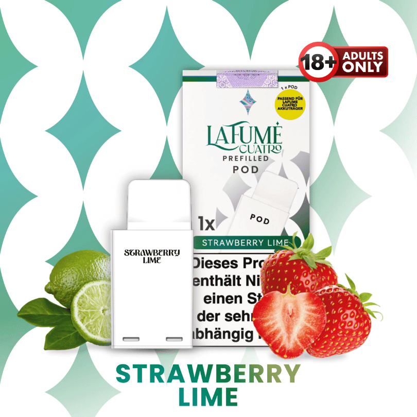 La Fume Cuatro Pod Strawberry Lime - günstig kaufen bei SwiftGoods4u