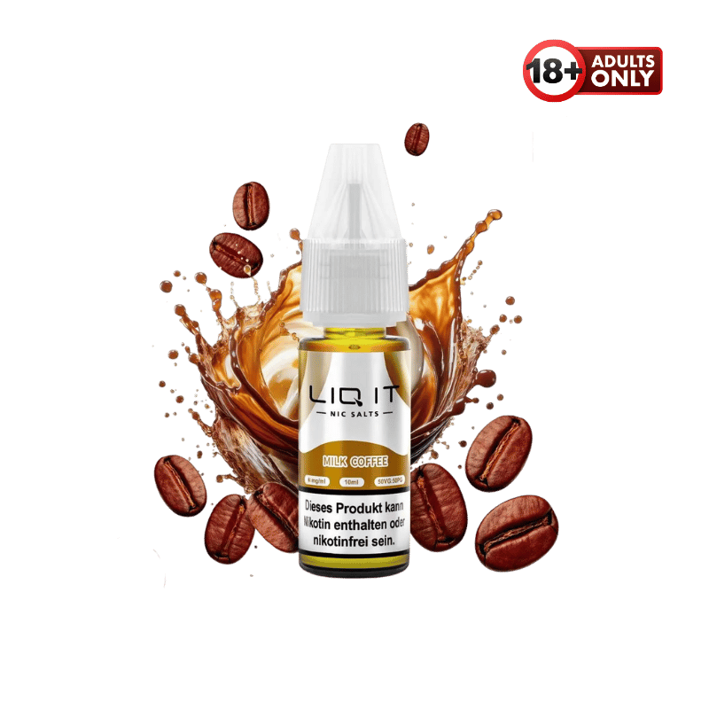 LIQ IT Liquid Milk Coffee Nikotinfrei - günstig kaufen bei SwiftGoods4u