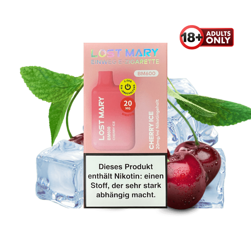 Lost Mary BM600 Cherry Ice - günstig kaufen bei SwiftGoods4u