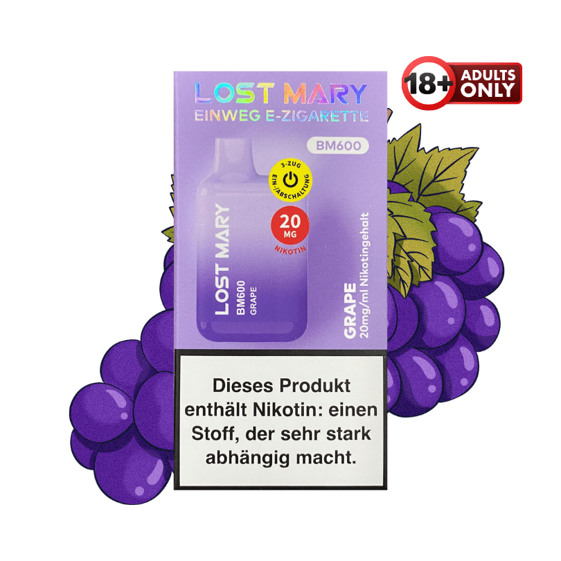 Lost Mary BM600 Grape - günstig kaufen bei SwiftGoods4u