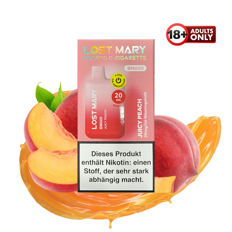 Lost Mary BM600 Juicy Peach - günstig kaufen bei SwiftGoods4u