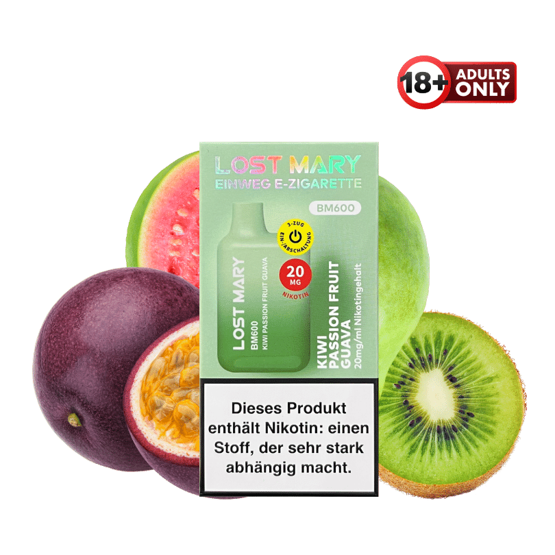 Lost Mary BM600 Kiwi Passion Fruit Guava | ab 5,49 kaufen