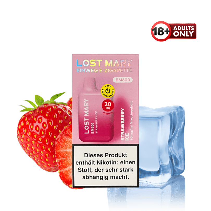 Lost Mary BM600 Strawberry Ice - günstig kaufen bei SwiftGoods4u