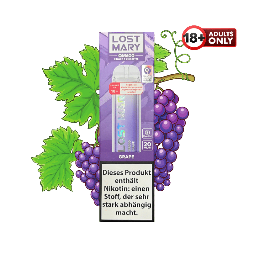Lost Mary QM600 Grape - günstig kaufen bei SwiftGoods4u