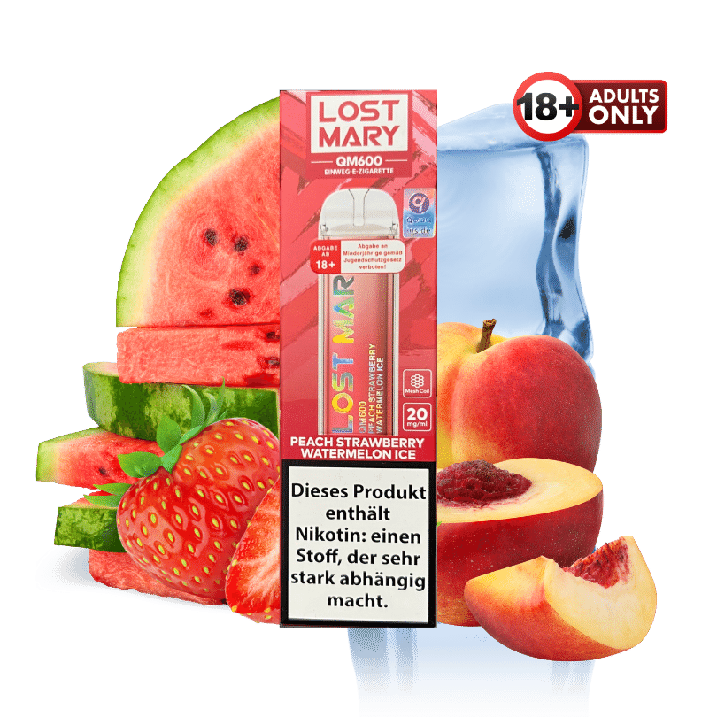 Lost Mary QM600 Peach Strawberry Watermelon Ice - günstig kaufen bei SwiftGoods4u
