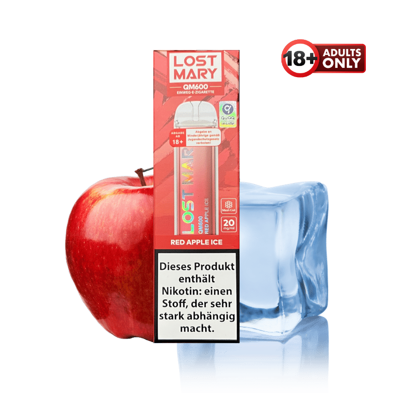 Lost Mary QM600 Red Apple Ice - günstig kaufen bei SwiftGoods4u
