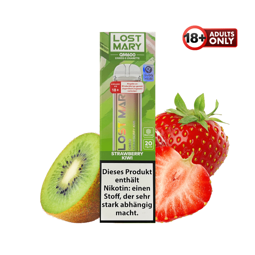 Lost Mary QM600 Strawberry Kiwi - günstig kaufen bei SwiftGoods4u