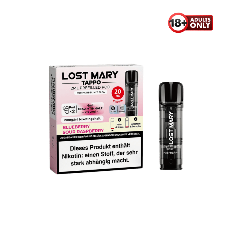 Lost Mary Pods Blueberry Sour Raspberry - günstig kaufen bei SwiftGoods4u