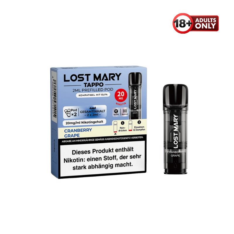 Lost Mary Pods Cranberry Grape - günstig kaufen bei SwiftGoods4u