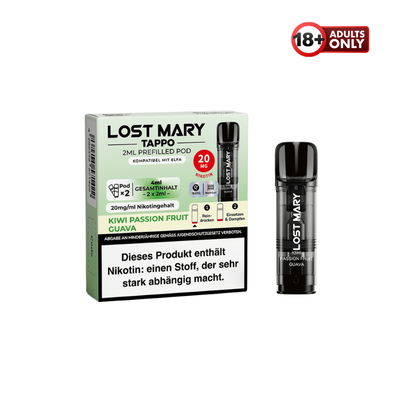 Lost Mary Pods Kiwi Passion Fruit Guava - günstig kaufen bei SwiftGoods4u