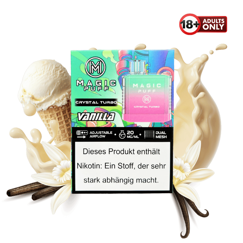 Magic Puff Crystal Turbo Vanilla - günstig kaufen bei SwiftGoods4u