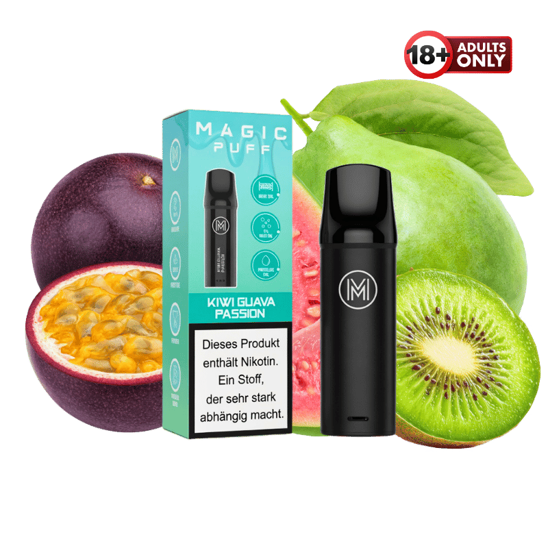 Magic Puff Kiwi Guava Passion Pod - günstig kaufen bei SwiftGoods4u