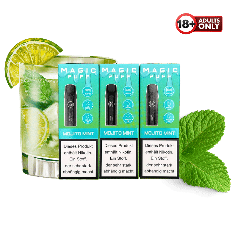 Magic Puff Mojito Mint Pods - günstig kaufen bei SwiftGoods4u
