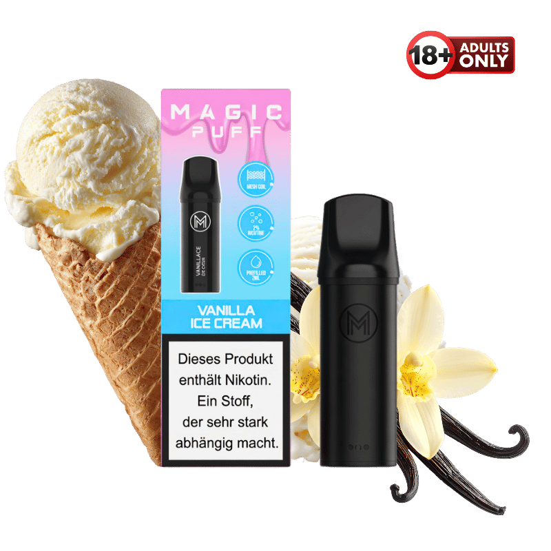 Magic Puff Vanilla Ice Cream Pod - günstig kaufen bei SwiftGoods4u