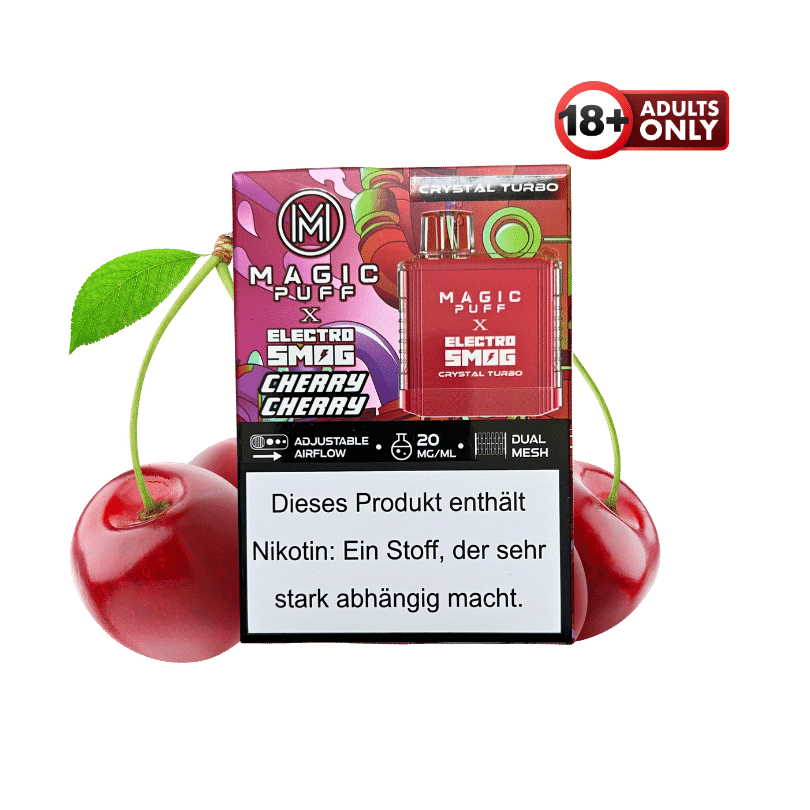 Magic Puff Crystal Turbo Cherry Cherry - günstig kaufen bei SwiftGoods4u
