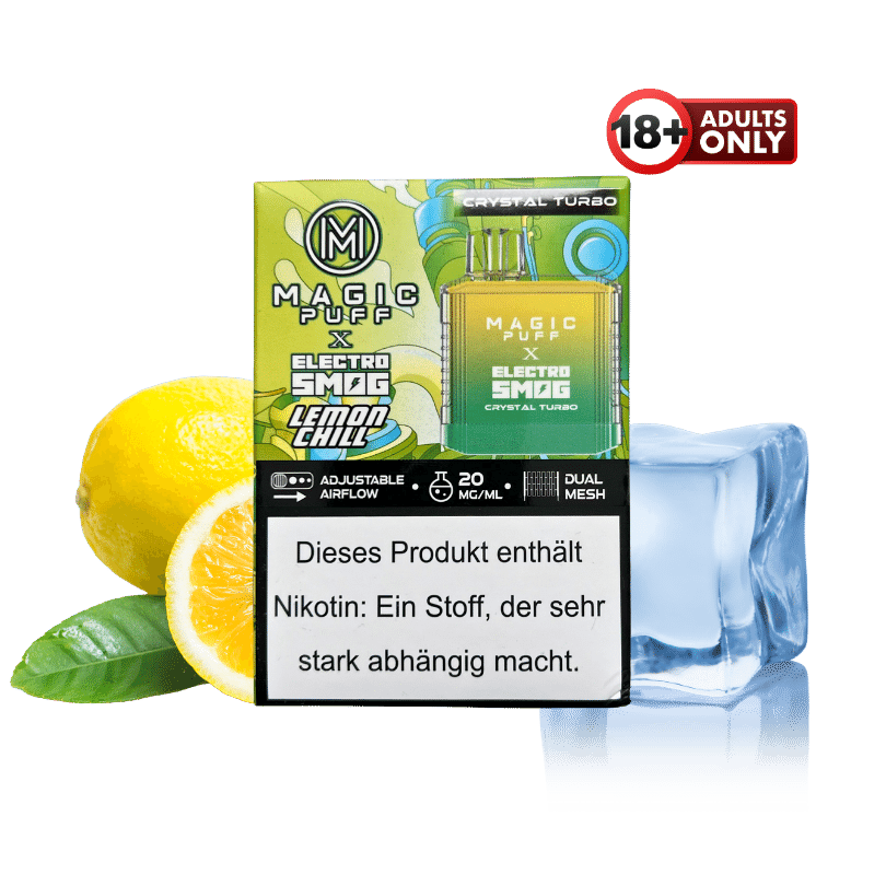 Magic Puff Crystal Turbo Lemon Chill - günstig kaufen bei SwiftGoods4u