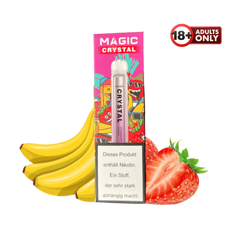 Magic Puff Crystal Strawberry Banana - günstig kaufen bei SwiftGoods4u