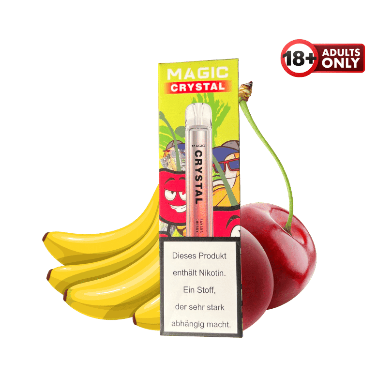 Magic Puff Crystal Banana Cherry - günstig kaufen bei SwiftGoods4u