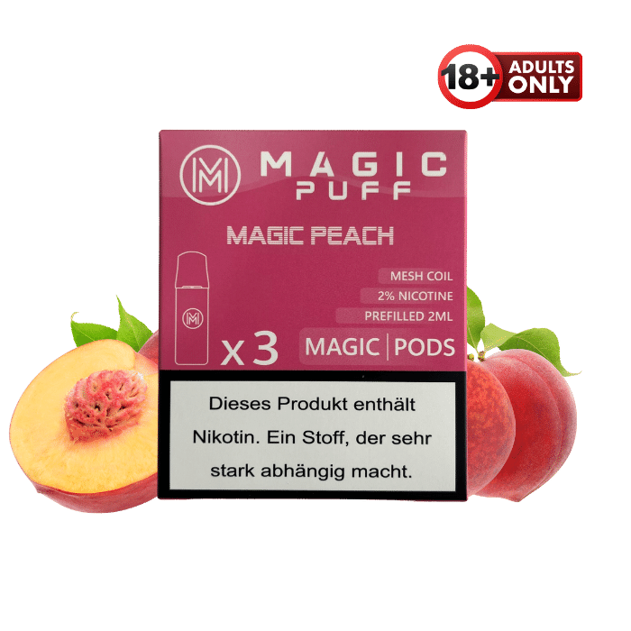 Magic Puff Magic Peach Pods - günstig kaufen bei SwiftGoods4u