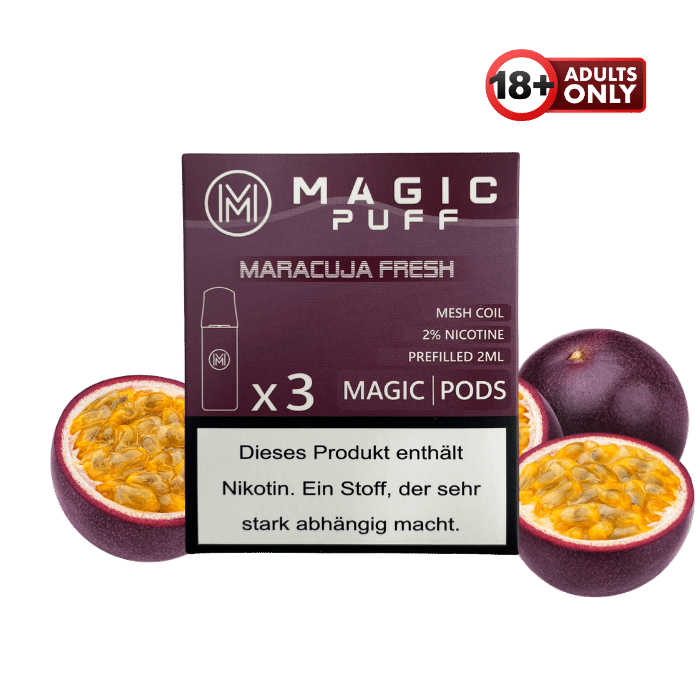 Magic Puff Maracuja Fresh Pods - günstig kaufen bei SwiftGoods4u