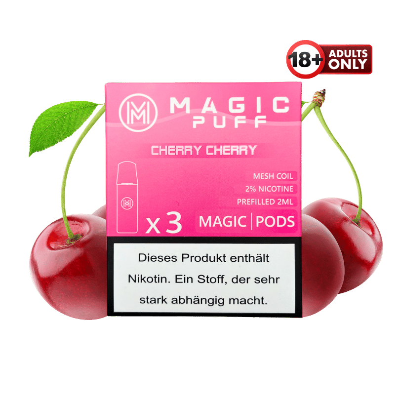 Magic Puff Cherry Cherry Pods - günstig kaufen bei SwiftGoods4u