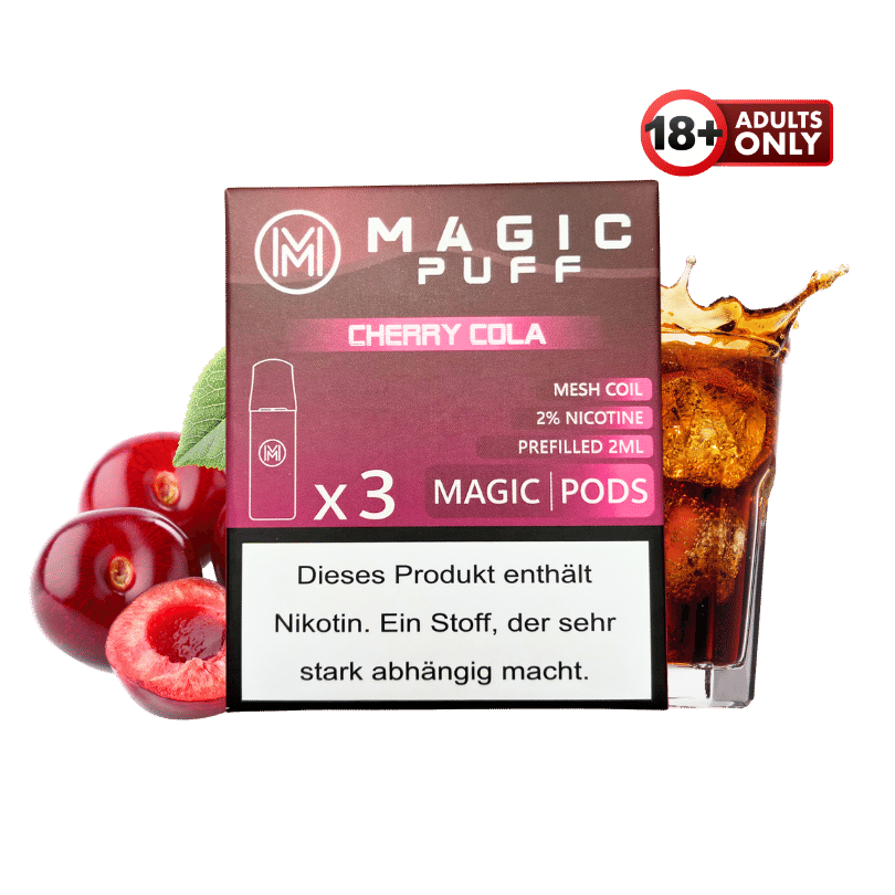 Magic Puff Cherry Cola Pods - günstig kaufen bei SwiftGoods4u