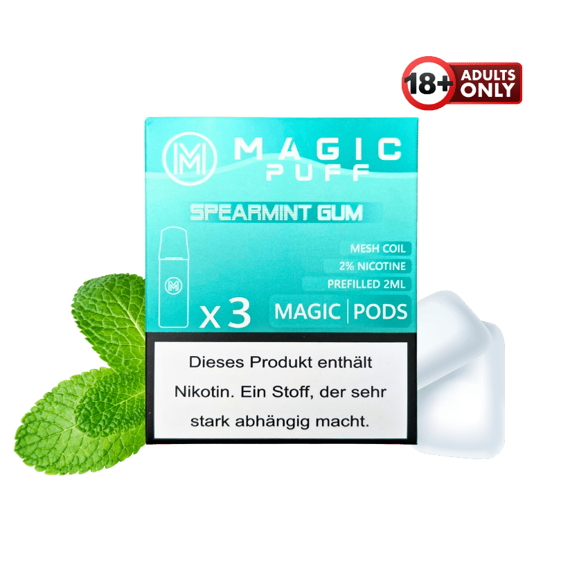 Magic Puff Spearmint Gum Pods - günstig kaufen bei SwiftGoods4u