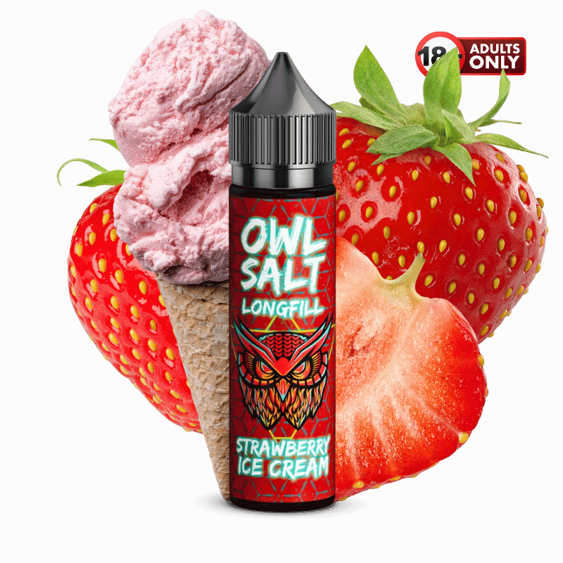 OWL Salt Longfill Strawberry Ice Cream - günstig kaufen bei SwiftGoods4u