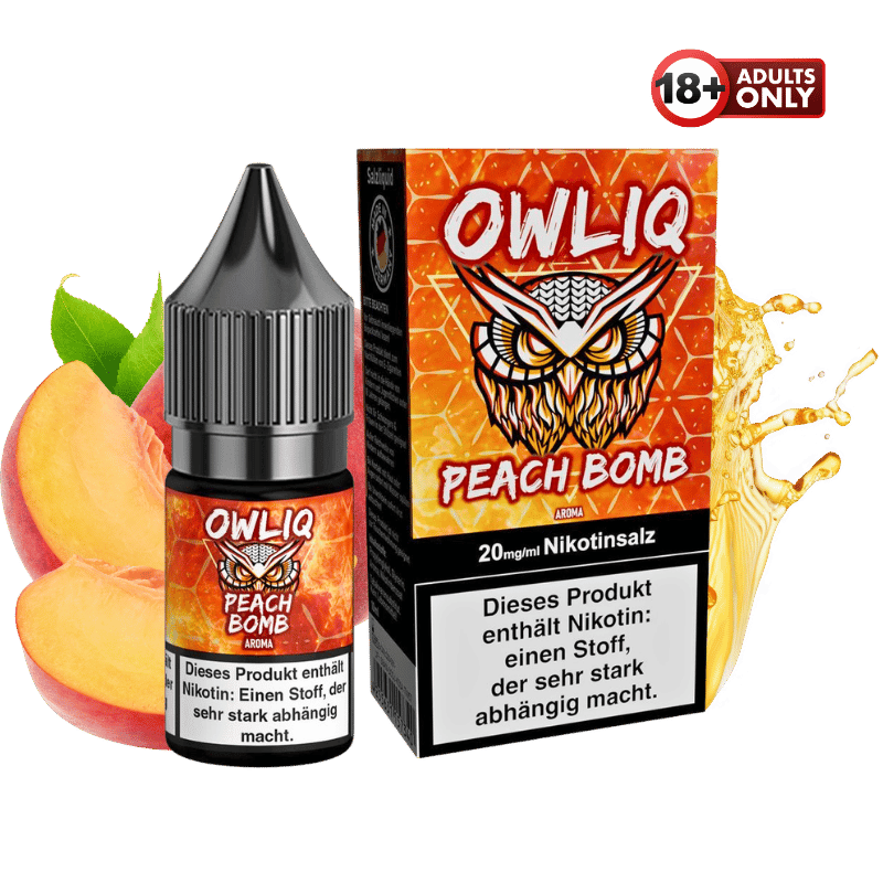 OWLIQ Peach Bomb Liquid - günstig kaufen bei SwiftGoods4u