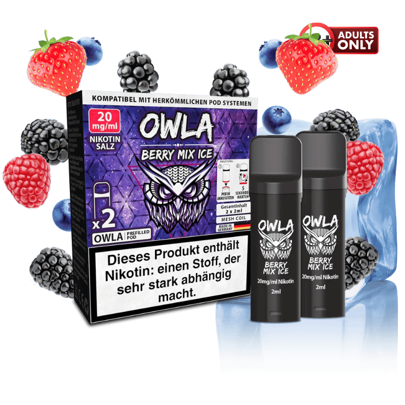 OWLA Pods Berry Mix Ice
