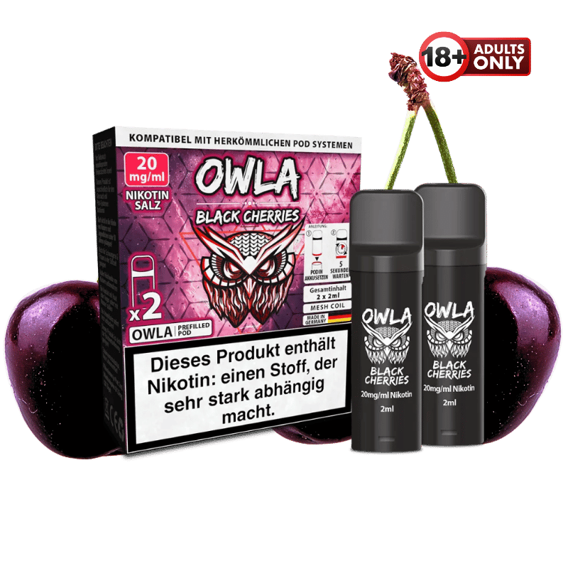 OWLA Pods Black Cherries