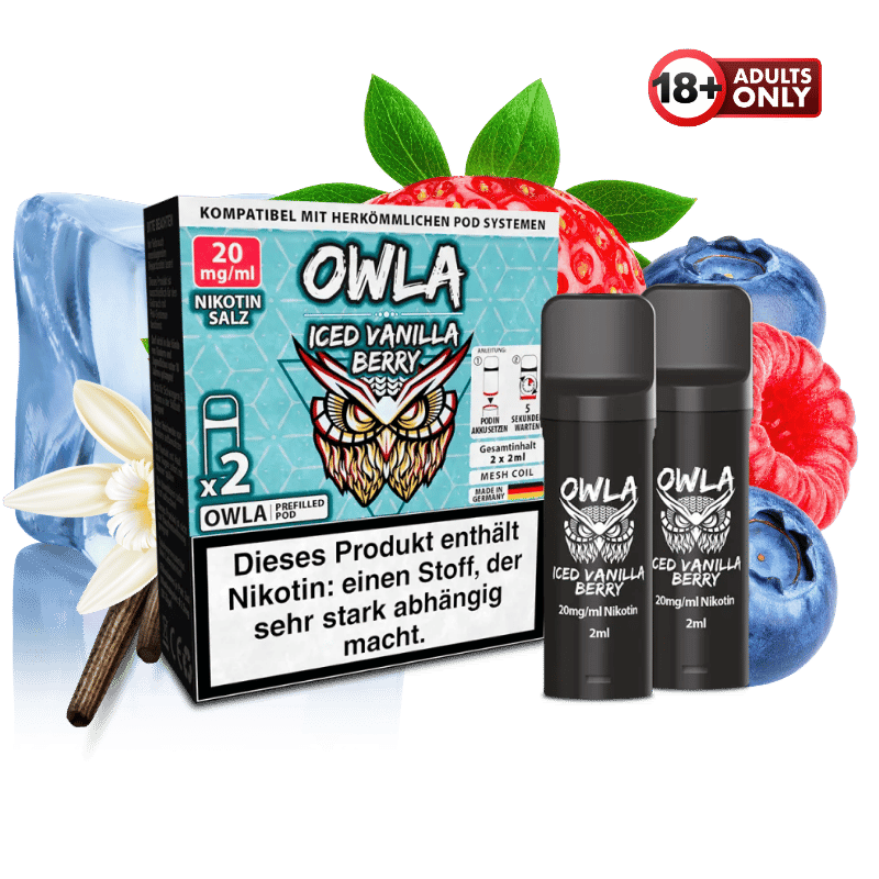 OWLA Pods Iced Vanilla Berry