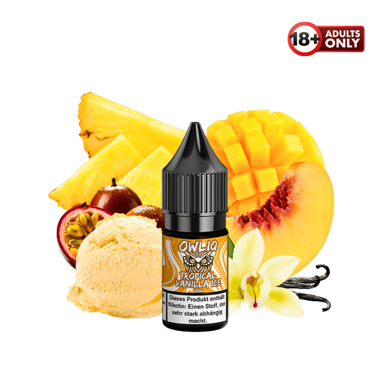 OWLIQ Tropical Vanilla Ice Liquid - günstig kaufen bei SwiftGoods4u