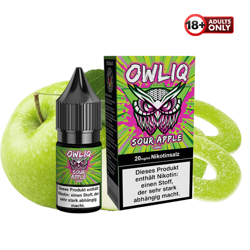 OWLIQ Sour Apple Liquid - günstig kaufen bei SwiftGoods4u