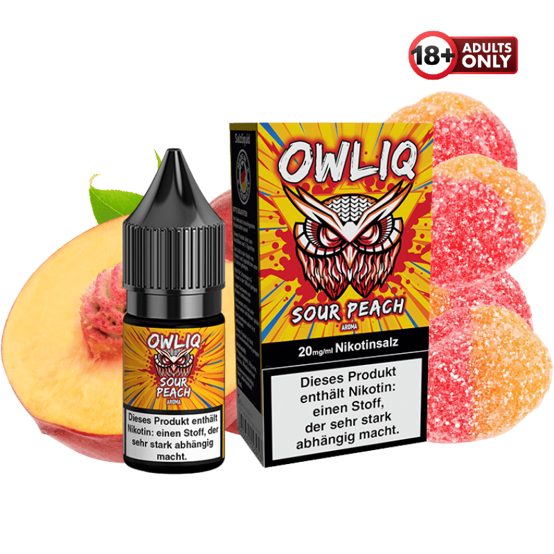 OWLIQ Sour Peach Liquid - günstig kaufen bei SwiftGoods4u
